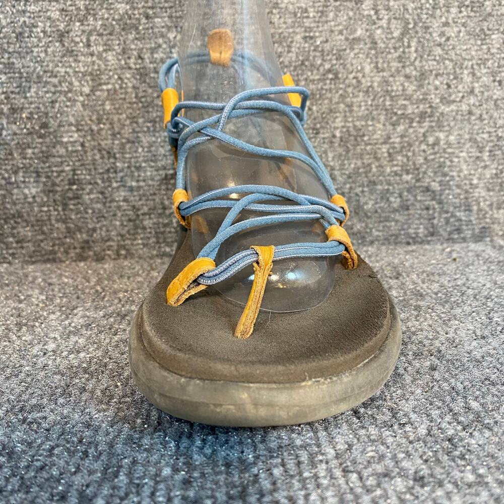 Teva Voya Infinity Sandals Womens 8 Blue Slip On Strappy Comfort Casual Boho - Picture 4 of 6